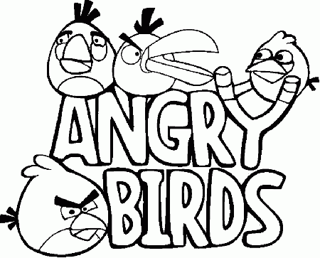 Angry Birds Coloring Pages | Top Coloring Pages