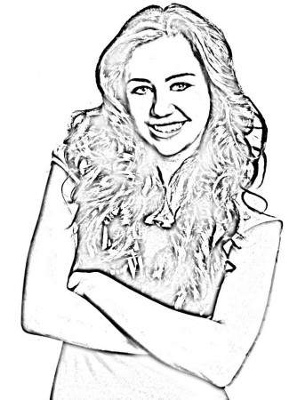 the great hannah montana coloring pages | Coloring Pages