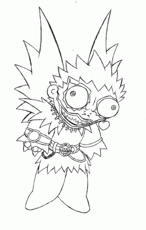 Joshua D Altobelli 39 S Art June 2013 220085 Death Note Coloring Pages