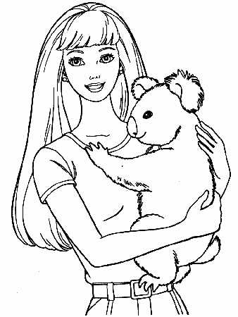 Baby Doll Coloring Pages - Free Printable Coloring Pages | Free 