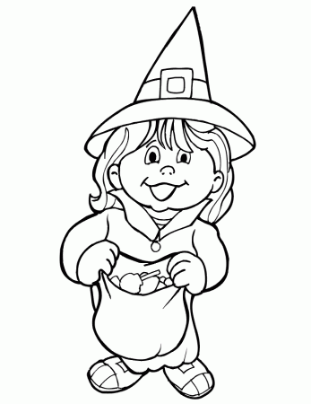 Witch Hat Coloring Page | Find the Latest News on Witch Hat 