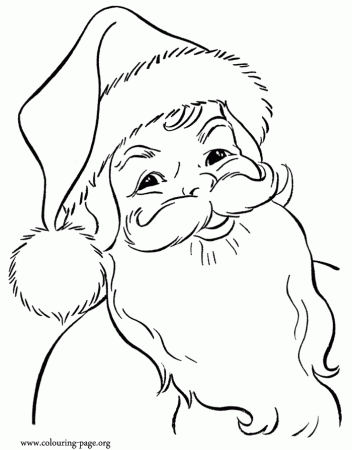 Santa Coloring Pages 2014- Z31 Coloring Page