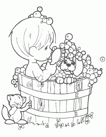 Precious Moments : Sleepy Precious Moment Coloring Pages, Visit 