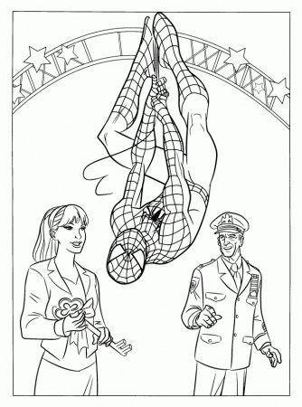 Spiderman Coloring Pages Spiderman Cartoon Coloring Pages 229089 