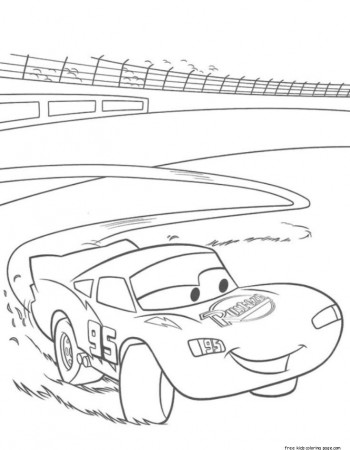 Free Download Lightning Mcqueen And Mater Coloring Pages For Kids 