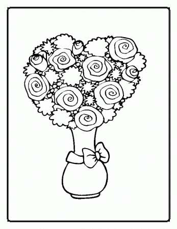 Flowers coloring pages | color printing | Flower | Coloring pages 