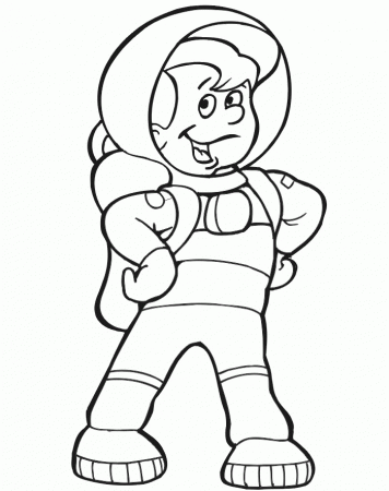 Astronaut Coloring Pages For KidsColoring Pages | Coloring Pages