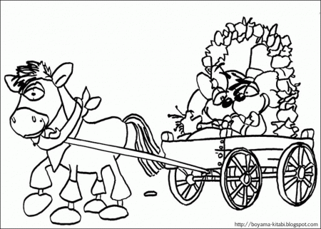 Diddl Coloring 02 | The Coloring Pages - The Coloring Book 