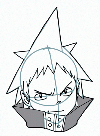 How to Draw Black Star from Soul Eater | how to draw manga 3d
