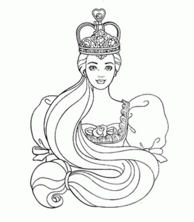 Disney Princess Coloring Pages Rapunzel