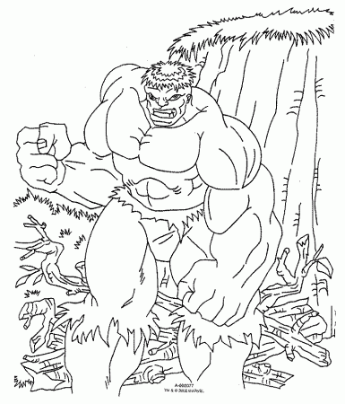 Hulk Coloring Pages For Kids 46 | Free Printable Coloring Pages