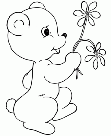 Pretty Teddy Bear Coloring Pages Wallpapers Fo Wallpaper 2014 