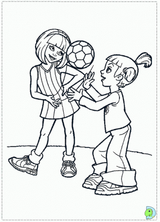 Lazy Town Coloring page