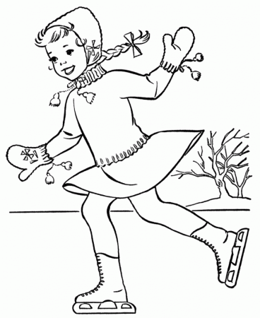 Skating-coloring-pictures-3 | Free Coloring Page Site