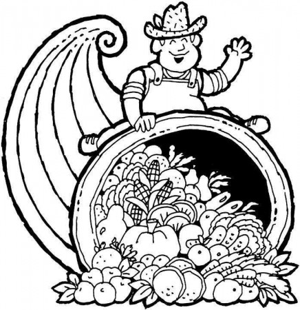 Happy Thanksgiving Coloring Sheets For Kids