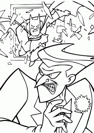 Batman coloring pages and pictures – free and printable