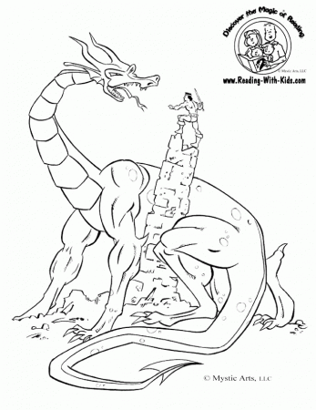 Coloring Pages Dragons 34 | Free Printable Coloring Pages