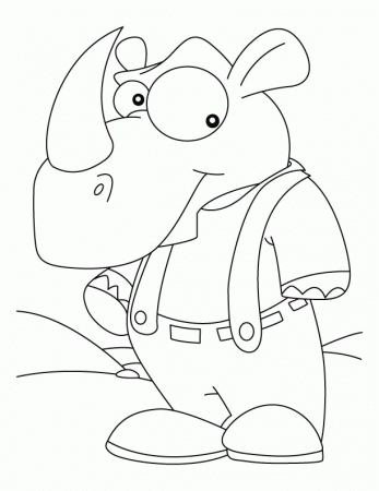 I am not endangered rhinoceros coloring pages | Download Free I am 