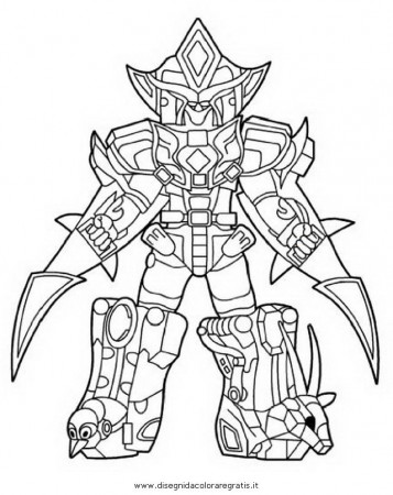 n power rangers Colouring Pages