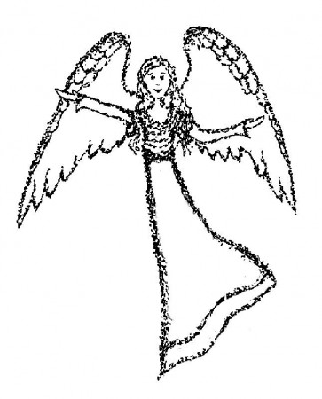 Coloring Pages Angels,Angel Clipart, Angel Art Works, Angelic Arts 