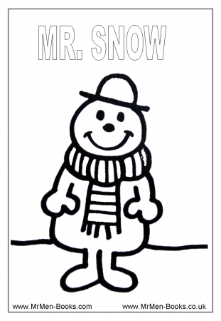 The Mr Men Mr Daydream Colouring Pages (page 2)