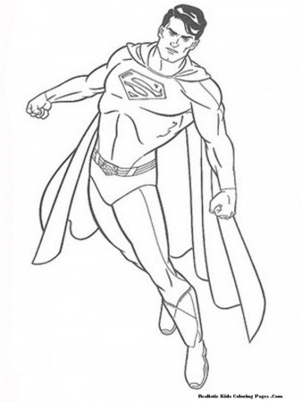 Printable Coloring Pages Of Man Of Steel | Coloring Pages