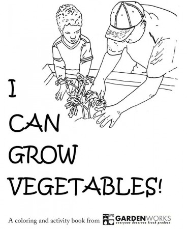 Vegetable Coloring Pages