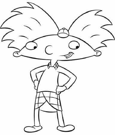 Hey Arnold Coloring Pages 9 | Free Printable Coloring Pages 