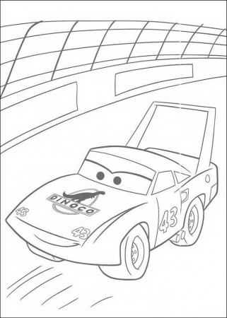 coloring page Cars (Pixar) Kids-n-Fun | FREEBIES!