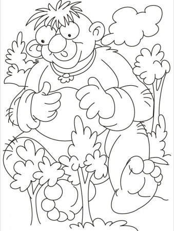 giant coloring pages printable jumbo