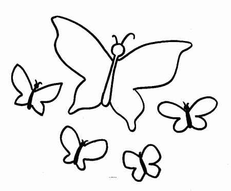 baby butterfly Colouring Pages (page 2)
