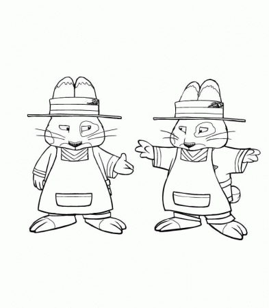 Max And Ruby Coloring Pages Page 2