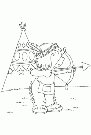Amazing Coloring Pages: Indians coloring pages