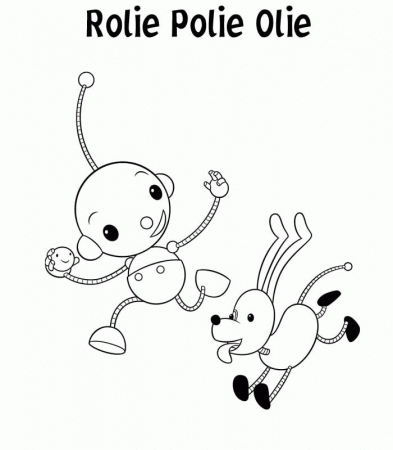 Rolie Polie Olie Coloring Pages | Cartoon Characters Coloring 