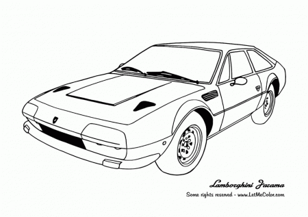 Lamborghini Coloring Pages - Coloring For KidsColoring For Kids