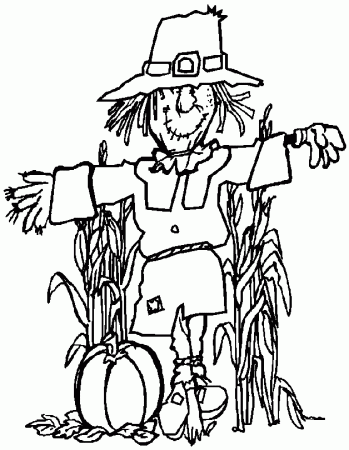 Kids Thanksgiving Coloring Pages | Kids Cute Coloring Pages
