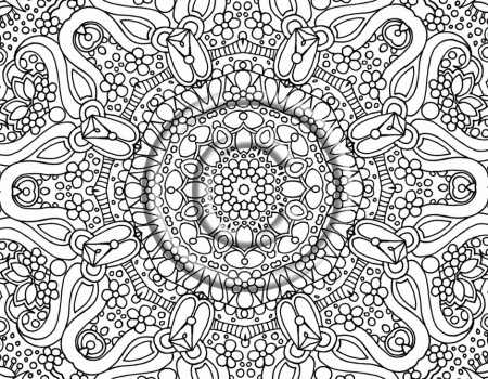 Geomandala Flowers Flower Mandalas Flower Mandala Coloring Pages 