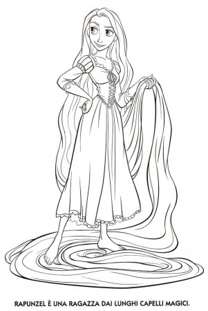 Rapunzel Coloring Free Coloring Pages 288807 Rapunzel Coloring 