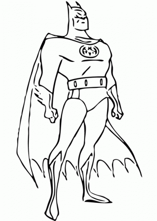 Batman Coloring Pages