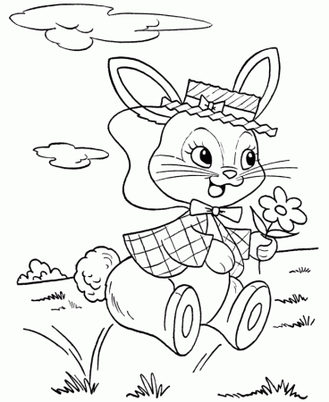 Easter Coloring Sheets For Kids : Easter Coloring Sheets For Kids 