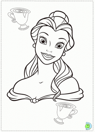 beauty beast Colouring Pages (page 3)