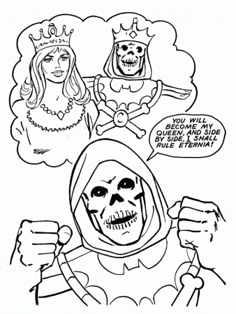 James Eatock Presents: The He-Man and She-Ra Blog!: Skeletor's bride?