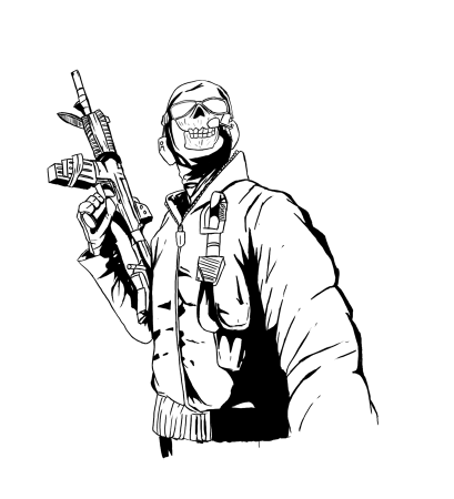 coloriage de call of duty black ops 2 a imprimer Coloriage