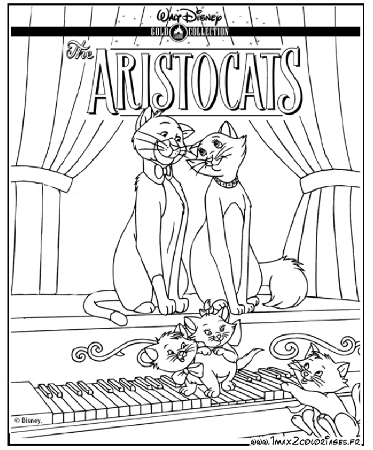 Coloriages Les Aristochats - coloring page The Aristocats 