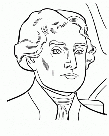 Jefferson Thomas Colouring Pages