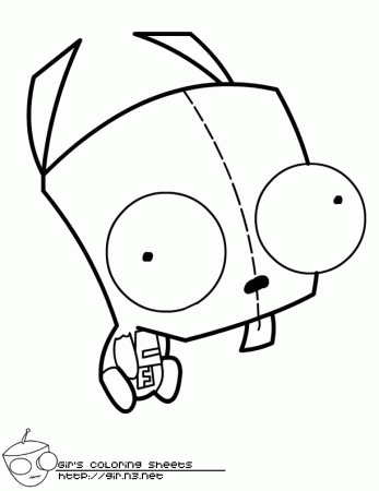 Gir-coloring-pages-1 | Free Coloring Page Site