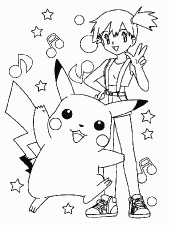 Pokemon Coloring in Pages | Pokemon Coloring