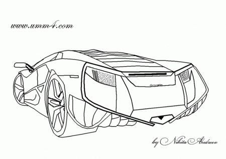 reventon Colouring Pages (page 2)