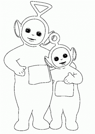 Teletubbies Po Coloring Pages