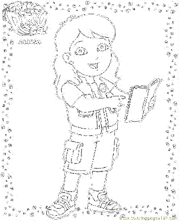 Coloring Pages Diego 20 (Cartoons > Go Diego Go) - free printable 